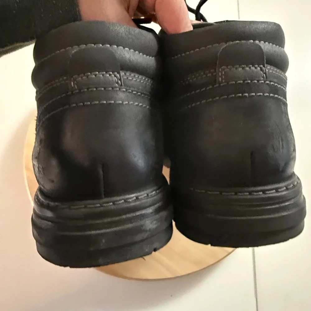 Rockport Men's Weather or Not Waterproof Boots Ankle Size‎ 10 Black Leather